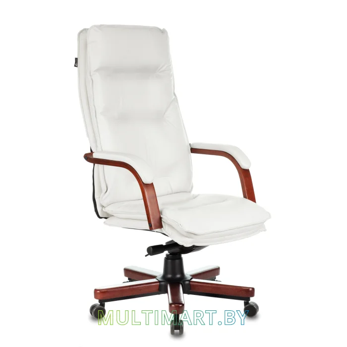 Кресло Бюрократ T-9927WALNUT (слоновая кость)